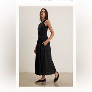 Velvet by Graham and Spencer Amelia dress size XS color black NWT